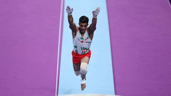 برای اولین بار در تاریخ ژیمناستیک؛ مهدی الفتی برای ایران سهمیه المپیک گرفت