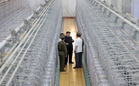 تصاویر سانتریفیوژهای اورانیوم بمب اتمی کره شمالی برای اولین بار منتشر شد