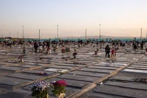 Iranians are selling their own graves to pay for living