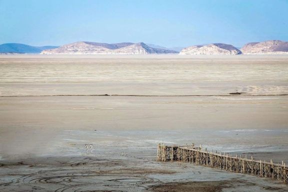 A view from Lake Urmia (Orumiyeh)