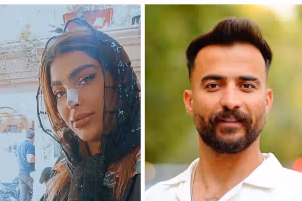 پریا دادگرصفا و ریوار مارابی، معترضان انقلاب ملی، به ۶ سال زندان محکوم شدند