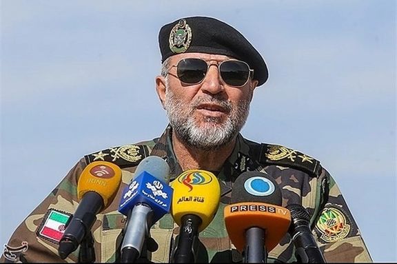 The commander of the Iranian Army’s Ground Force, Brigadier General Kioumars Heydari
