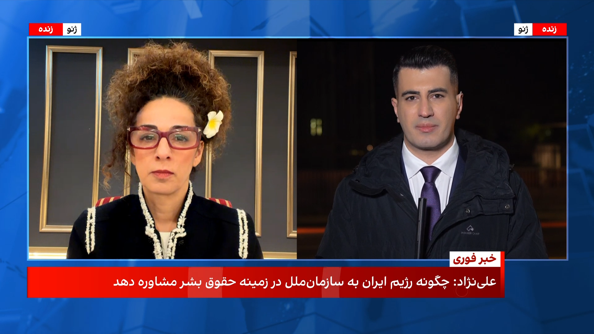 علینژاد: دعوت شورای حقوق بشر از مقامات جمهوری اسلامی دهان‌کجی به مردم ایران و اروپا است