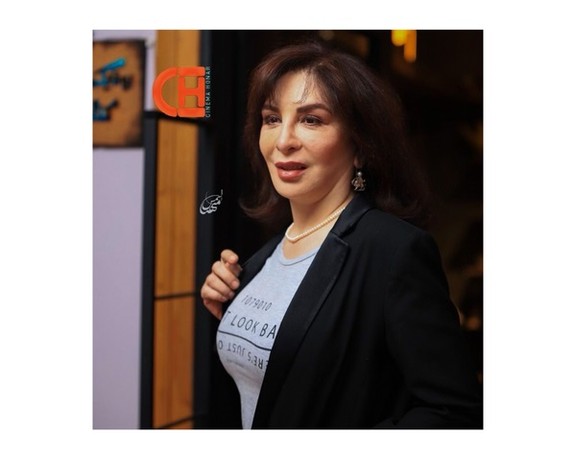 Iranian actress Afsaneh Baygan