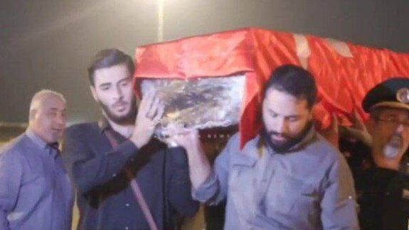 جنازه عباس نیلفروشان، معاون عملیات سپاه، وارد تهران شد