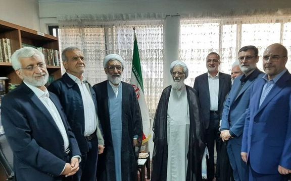 رییس مجلس خبرگان در دیدار با نامزدها از آنها خواست در مناظرهها «شخصیت» خود را حفظ کنند