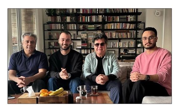 دیدار جعفر پناهی و محمد رسولاف با توماج صالحی پس آزادی از زندان