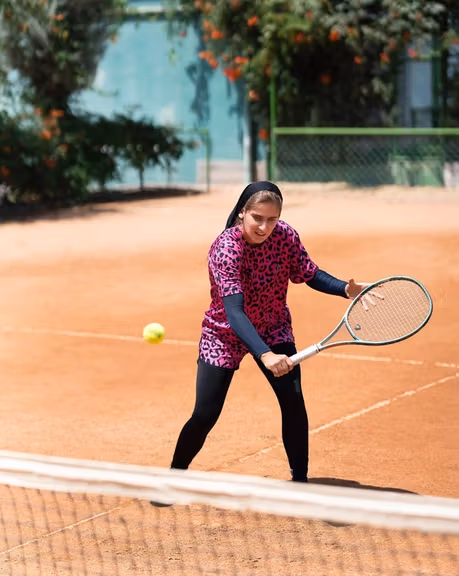 قهرمانی تاریخی مشکاتالزهرا صفی در تور جهانی تنیس زنان