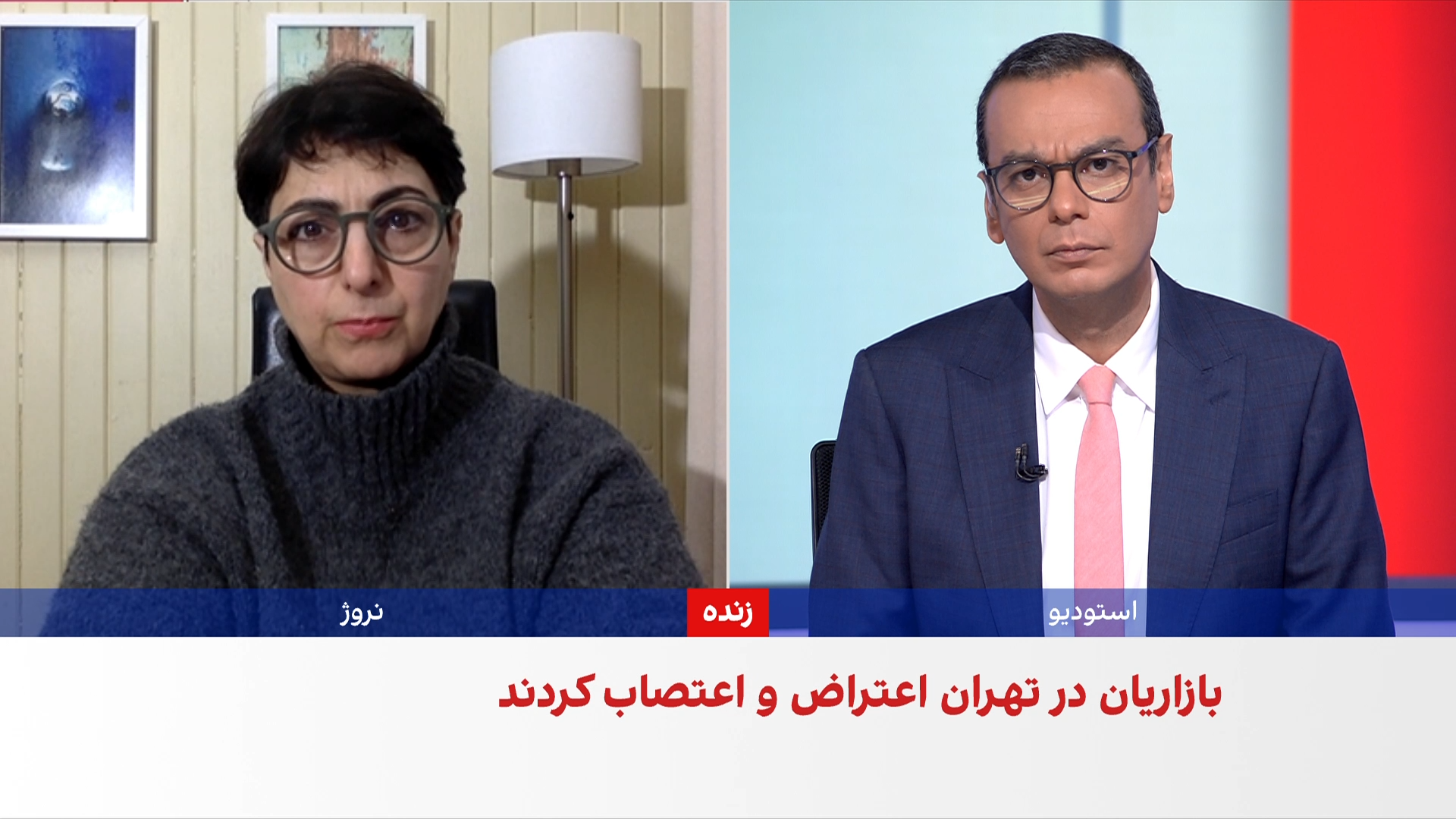 تهران در دومین روز اعتصاب و اعتراض بازاریان