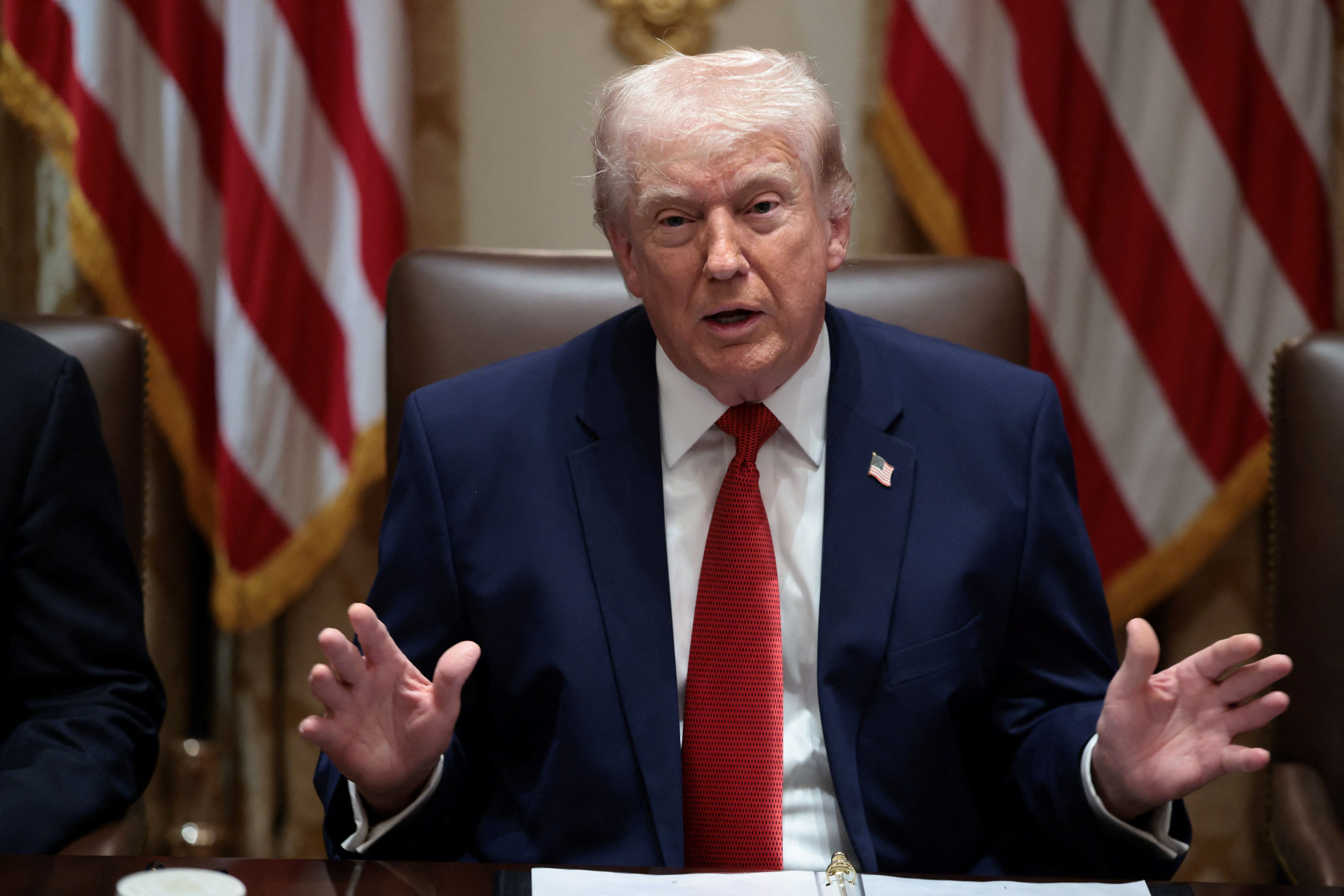 دونالد ترامپ: مطمئن نیستم حاضر باشیم با جمهوری اسلامی به توافق برسیم