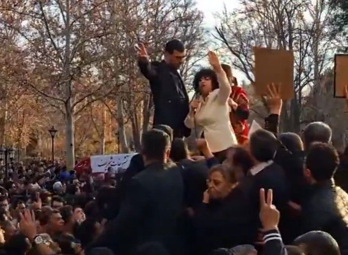 Iran says 39 detained at memorial for rights lawyer