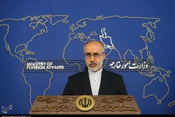 Iranian Foreign Ministry spokesman Nasser Kanaani