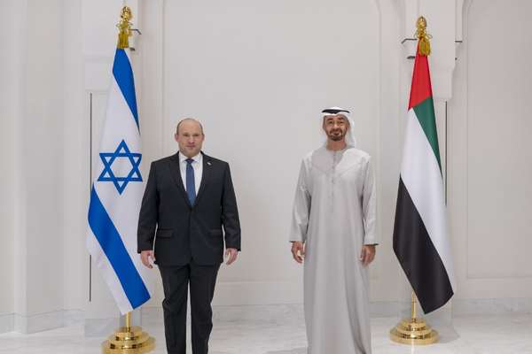 Israeli Leader Discusses Iran In First Visit To UAE