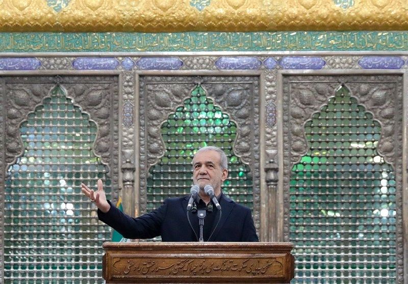 Pezeshkian says protests aimed to fracture society