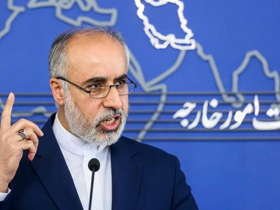 Iranian Foreign Ministry spokesman Nasser Kanaani