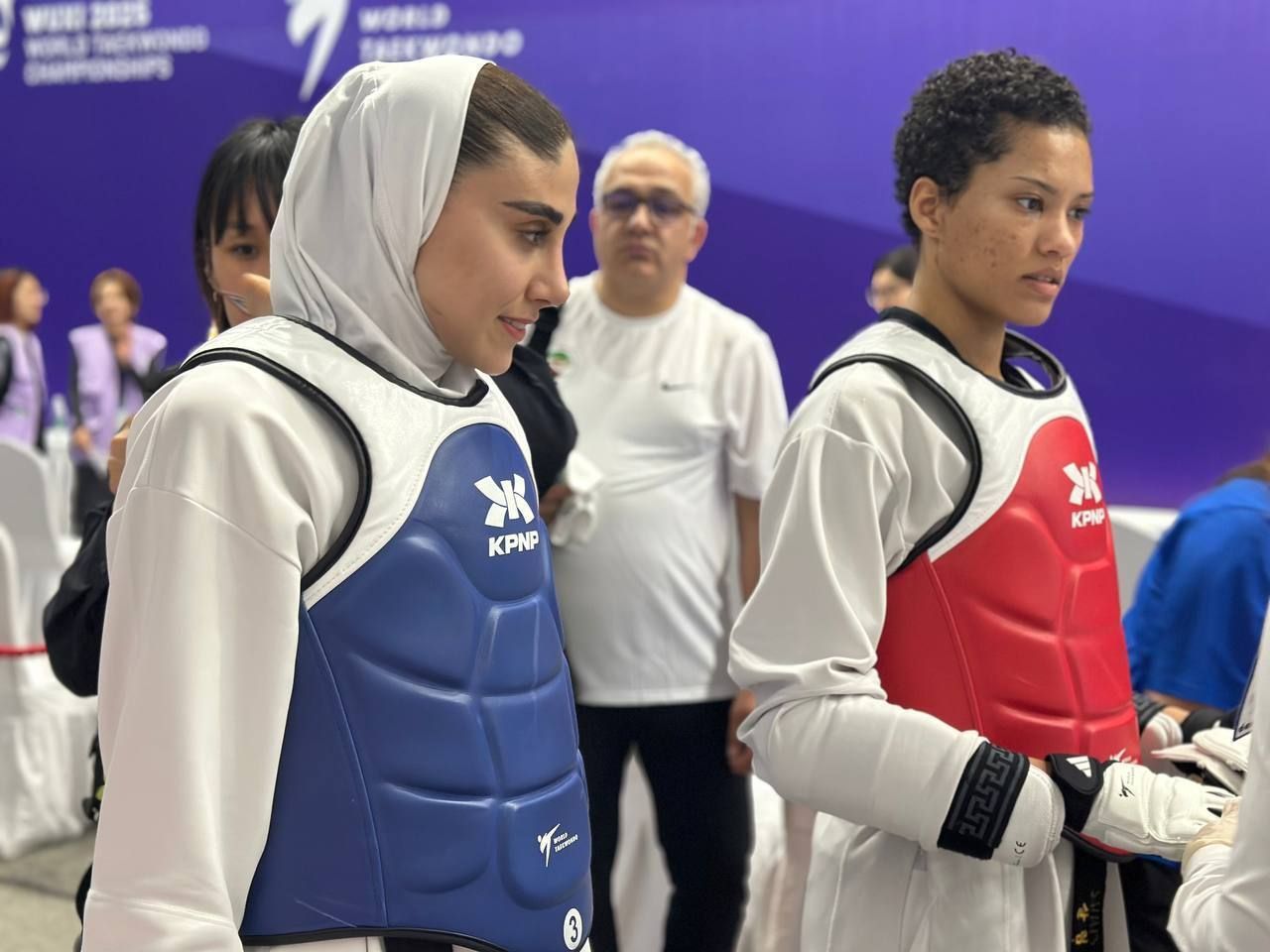حذف ناهید کیانی از مسابقات تکواندو قهرمانی جهان پس از شکست برابر حریف آمریکایی