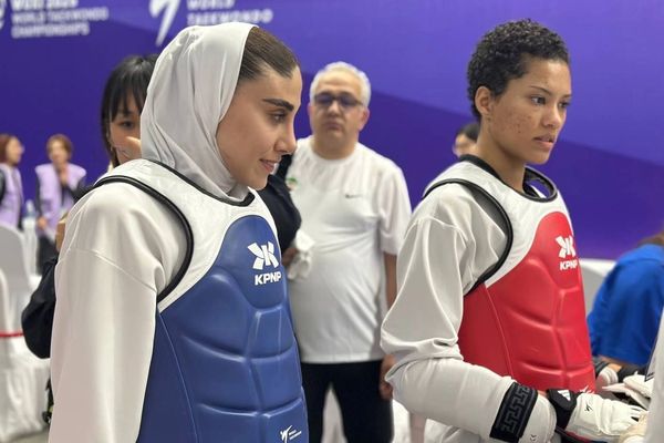 حذف ناهید کیانی از مسابقات تکواندو قهرمانی جهان پس از شکست برابر حریف آمریکایی