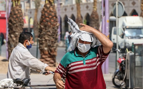 ثبت دمای ۵۳ درجه در بوشهر؛ هواشناسی هشدار سطح زرد صادر کرد