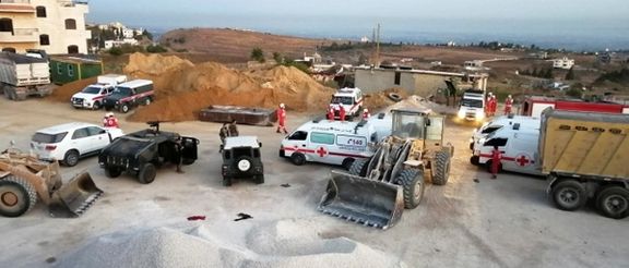 صلیب سرخ لبنان: در اثر انفجار یک تانکر سوخت در شمال لبنان ۲۰ نفر کشته شدند