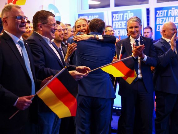 خوشحالی رهبران حزب راست افراطی آلترناتیو برای آلمان از کسب حدود ۲۰ درصد آرا در انتخابات پارلمانی این کشور