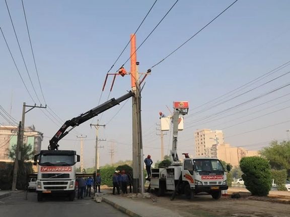 یکی از مدیران شهرداری اهواز: سرقت، دلیل اصلی خاموشی المانهای شهری اهواز است