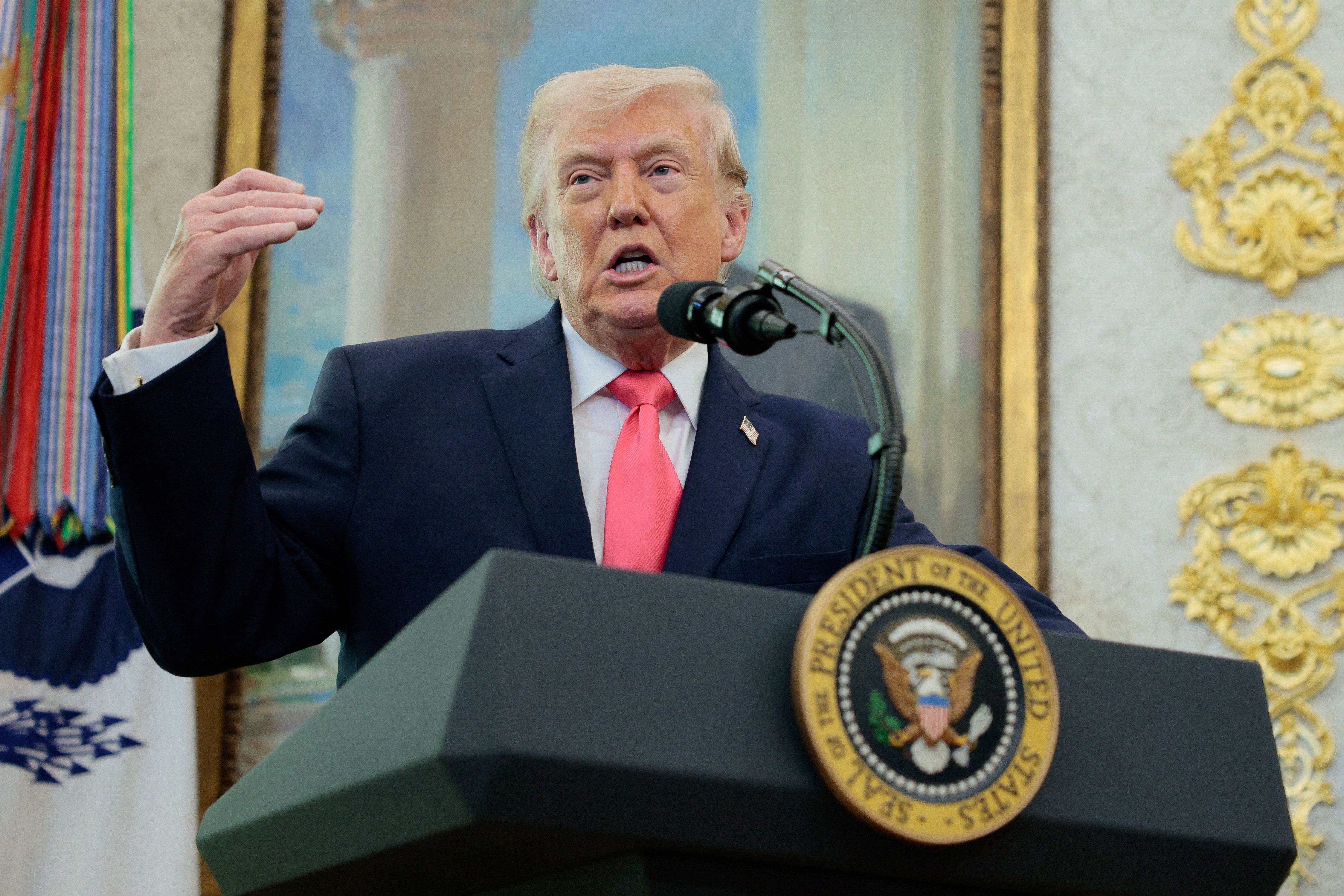 دونالد ترامپ: ما در جنگ پیروز شده‌ایم