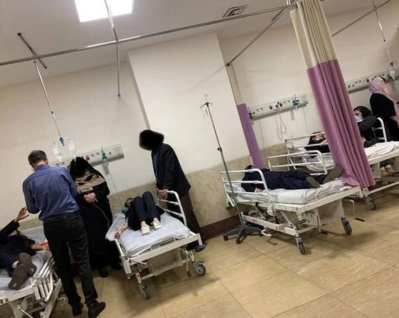 Some of the schoolgirls hospitalized with symptoms of poisoning