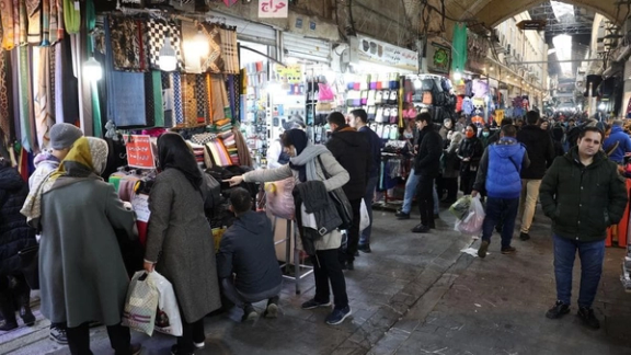 A market in Tehran in 2022