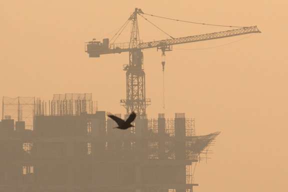 Tehran's air quality on November 22, 2025 / Photo by semi-official ISNA