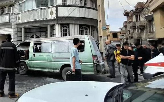 11 مصابا إثر اشتعال النار في شاحنة تقل طالبات