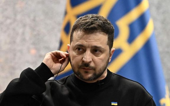 ولودیمیر زلنسکی، پس از ترک آمریکا وارد بریتانیا شد