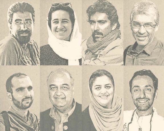 Iran-environmentalists (file photo)