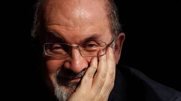Indian-born British writer Salman Rushdie
