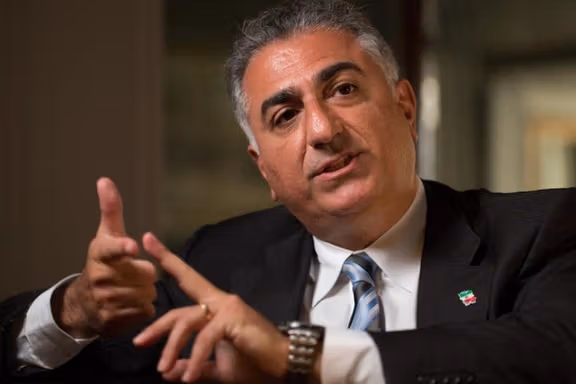 Iran's exiled Prince Reza Pahlavi - FILE PHOTO