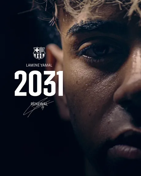 بزرگتر از هر بمبی؛ قرارداد یامال با بارسلونا تا سال ۲۰۳۱ تمدید شد