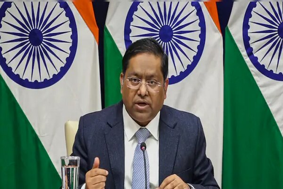 India's Ministry of External Affairs spokesperson Randhir Jaiswal