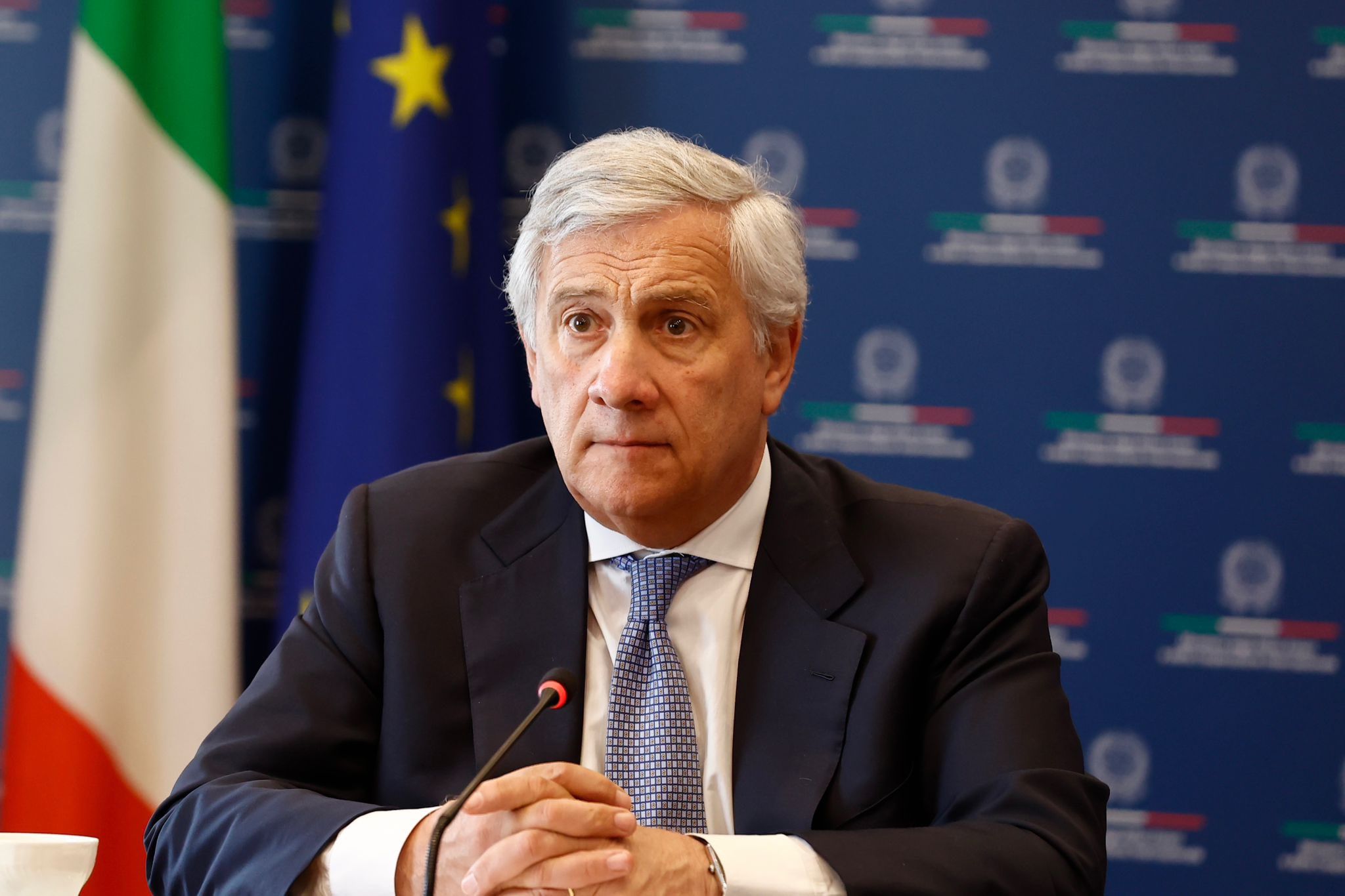 Italy says Lion and Sun flag removed from Tajani X post over technical issue