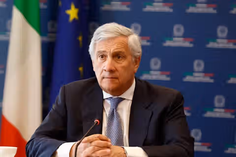 Italy says Lion and Sun flag removed from Tajani X post over technical issue