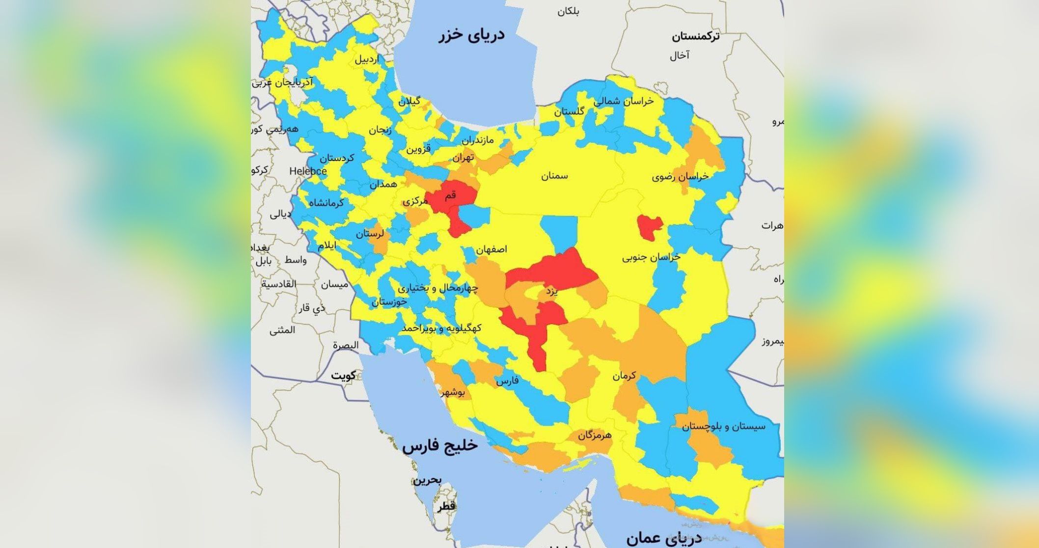 با گسترش اومیکرون وضعیت هفت شهر قرمز شد، وزیر بهداشت ورود به پیک ششم را تایید کرد