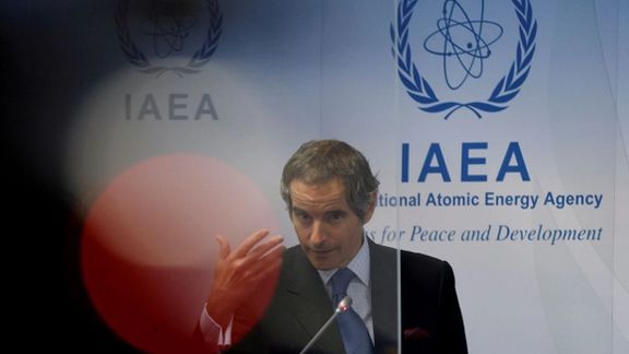 IAEA director Rafael Grossi speaking in June 2021