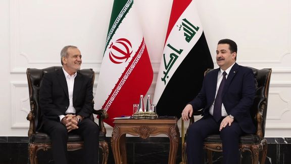 الرئيس الإيراني يدعو من العراق لإزالة الحدود بين الدول الإسلامية مثل الاتحاد الأوروبي