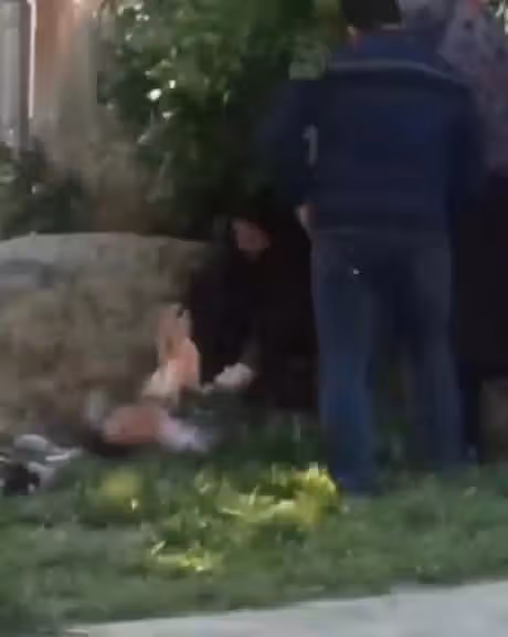 Hijab enforcement police assaulting a little girl in Boroujerd