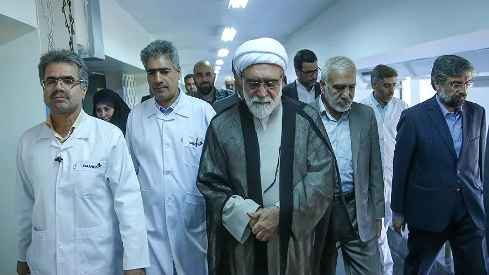 Ahmad Marvi, the head of Astan Quds Razavi at Samen Pharmaceutical Company