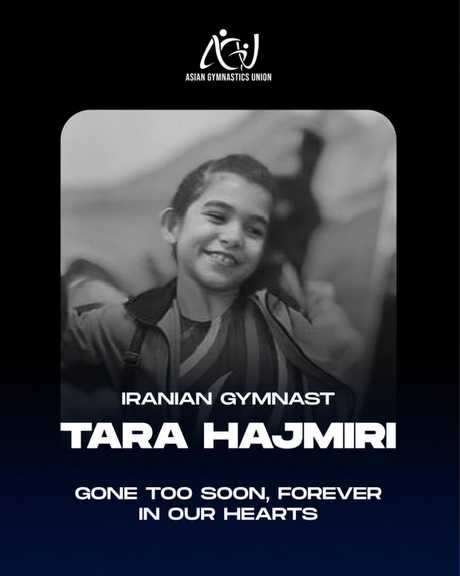 Asian Gymnastics Union's tribute to Tara Hajmiri