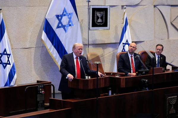 US ready for peace with Iran, Trump says in speech to Israeli parliament