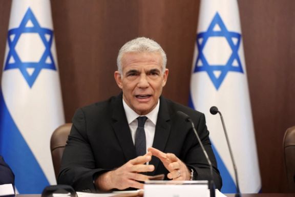 Israeli Prime Minister Yair Lapid