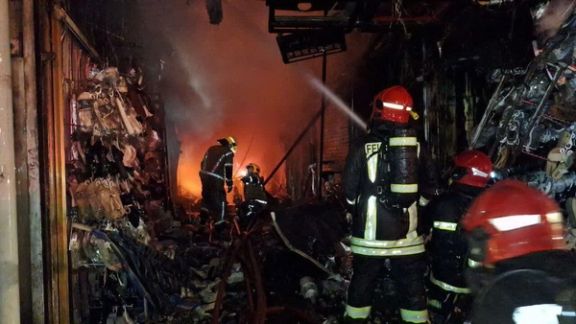 آتشسوزیها و انفجارهای مشکوک در شهرهای ایران ادامه دارد