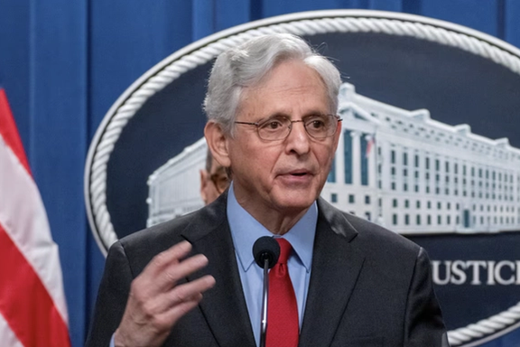 U.S. Attorney General Merrick Garland announces an antitrust lawsuit against Live Nation Entertainment during a press conference at the Department of Justice in Washington, U.S., May 23, 2024.