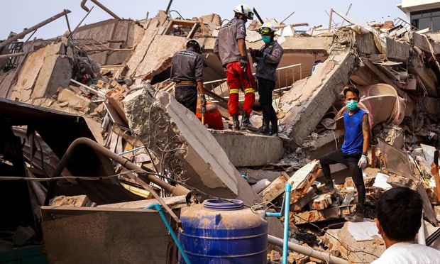 شمار کشته‌شدگان زلزله میانمار به بیش از هزار و ۷۰۰ نفر افزایش یافت