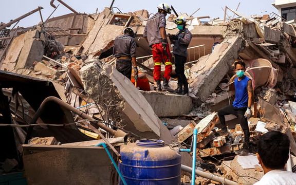 شمار کشتهشدگان زلزله میانمار به بیش از هزار و ۷۰۰ نفر افزایش یافت